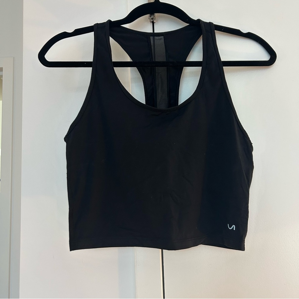 GapFit workout tank top with mesh back insert